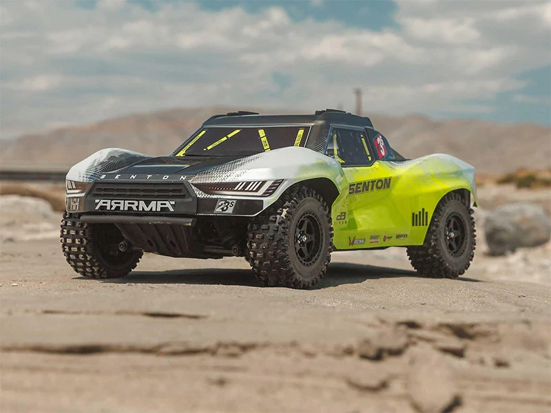 Arrma Senton 1/10 V4 223S BLX Brushless 4X4 jaune - ARA4303V4T1 - Image 8