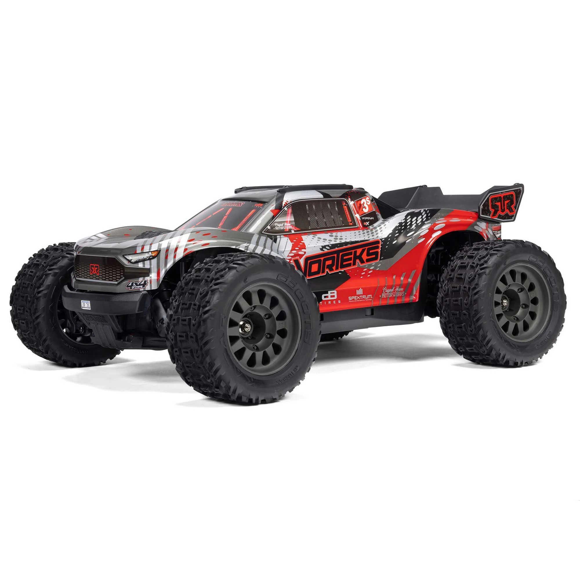 Arrma Vorteks 1/10 223S BLX brushless 4x4 stadium truck RTR rouge - ARA4305V4T1