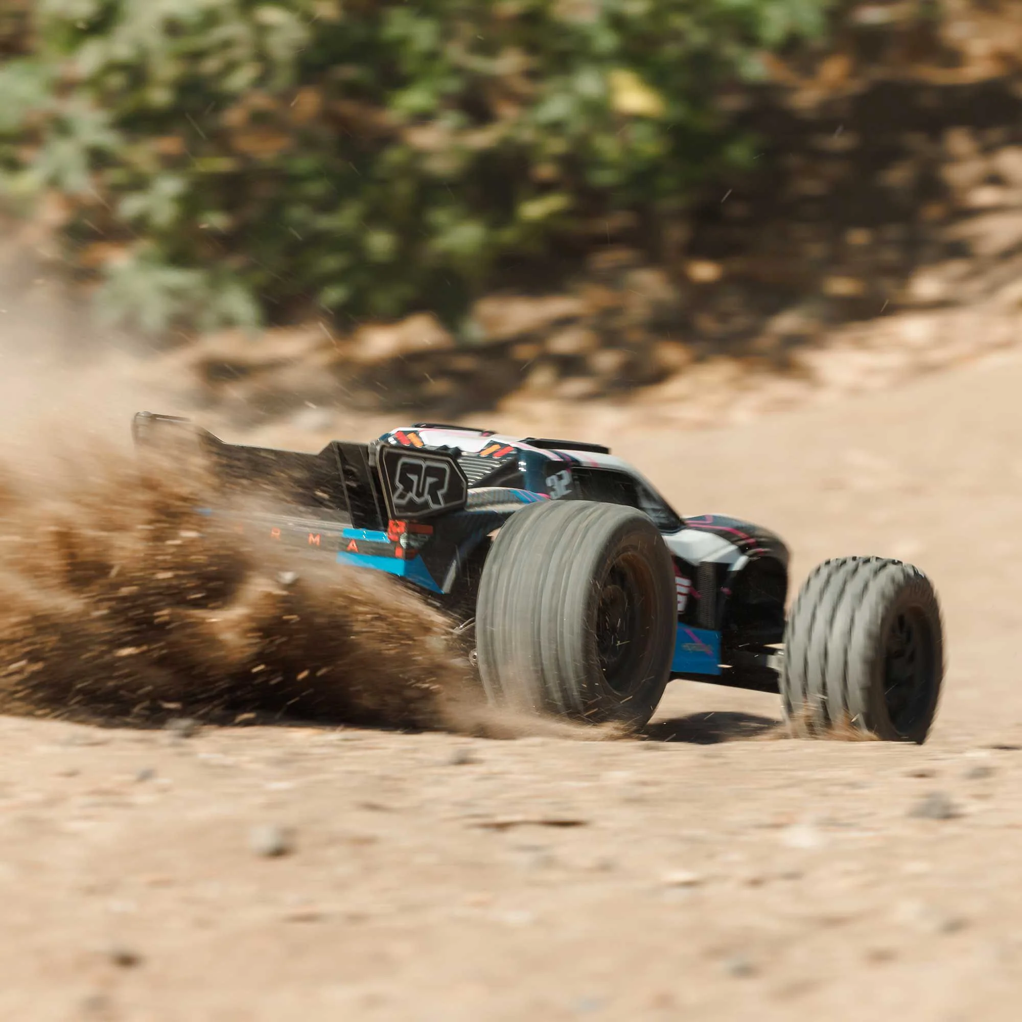 Arrma Vorteks Mega 550 2WD RTR stadium truck 1/10 bleu/rose - ARA3205T1 - Image 5