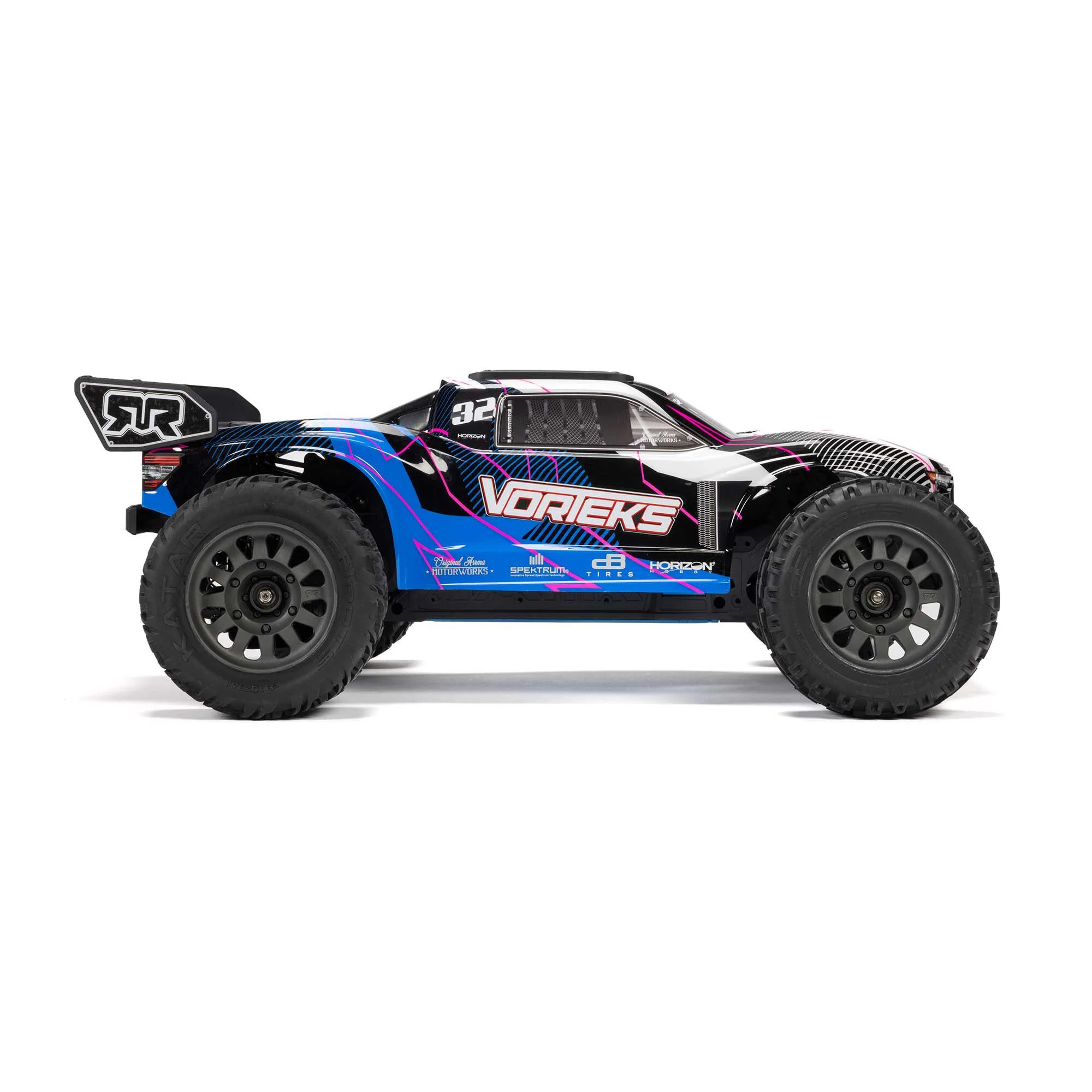 Arrma Vorteks Mega 550 2WD RTR stadium truck 1/10 bleu/rose - ARA3205T1 - Image 8