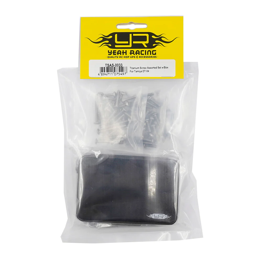 Assortiment de vis en titane avec boîte pour Tamiya DT-04 - TSAS-0033 - Image 2
