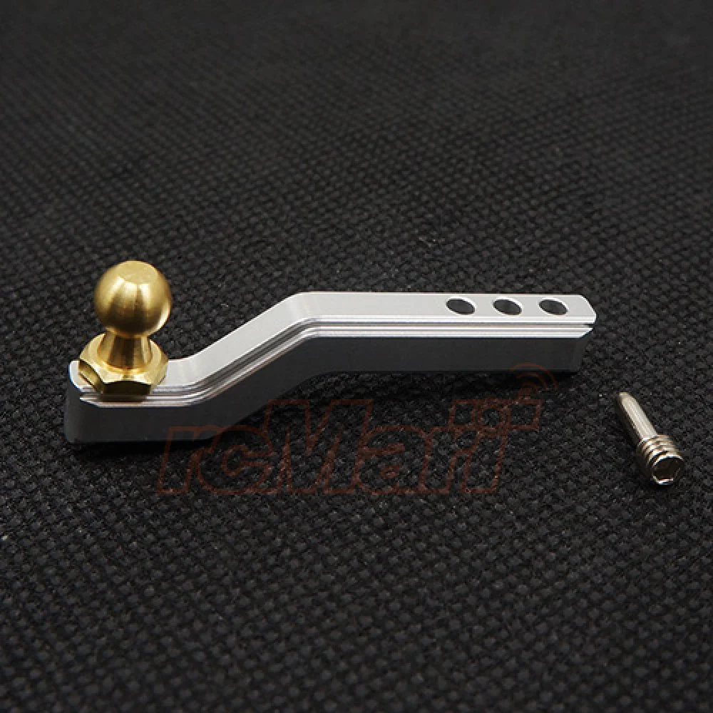 Attelage à boule en aluminium et laiton (5,8 mm) TRX-4 - TRX4-023