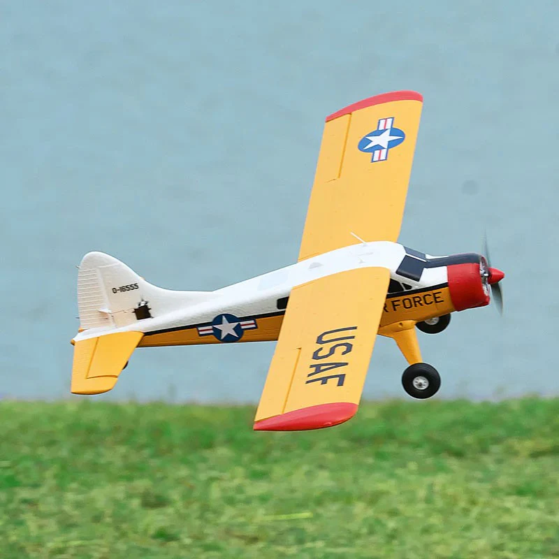 Avion débutants 1/18 800mm Beaver RTF kit - jaune - Image 11