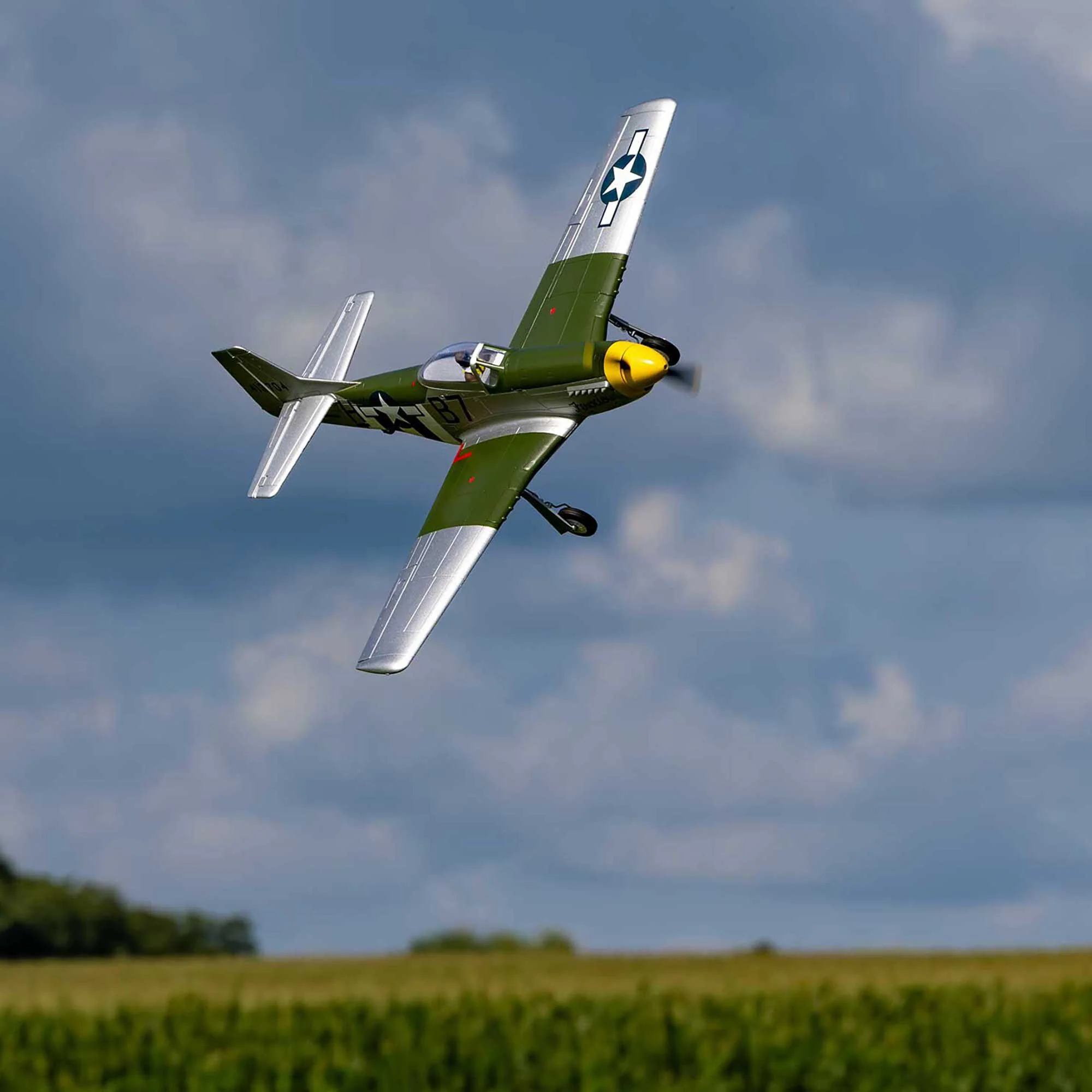 Avion E-Flite P-51D Mustang 1,0 m BNF Basic avec AS3X+ et SAFE EFL02650 - Image 16
