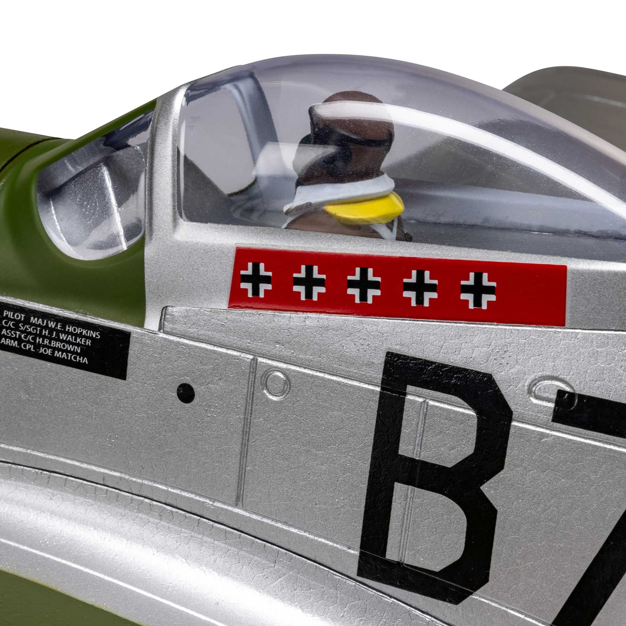Avion E-Flite P-51D Mustang 1,0 m BNF Basic avec AS3X+ et SAFE EFL02650 - Image 9
