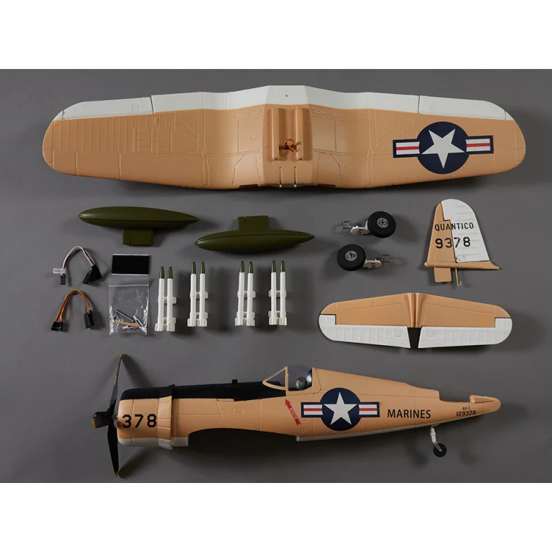 Avion RC 750mm F4U Corsair Warbird PNP kit  DB002PG - Image 11