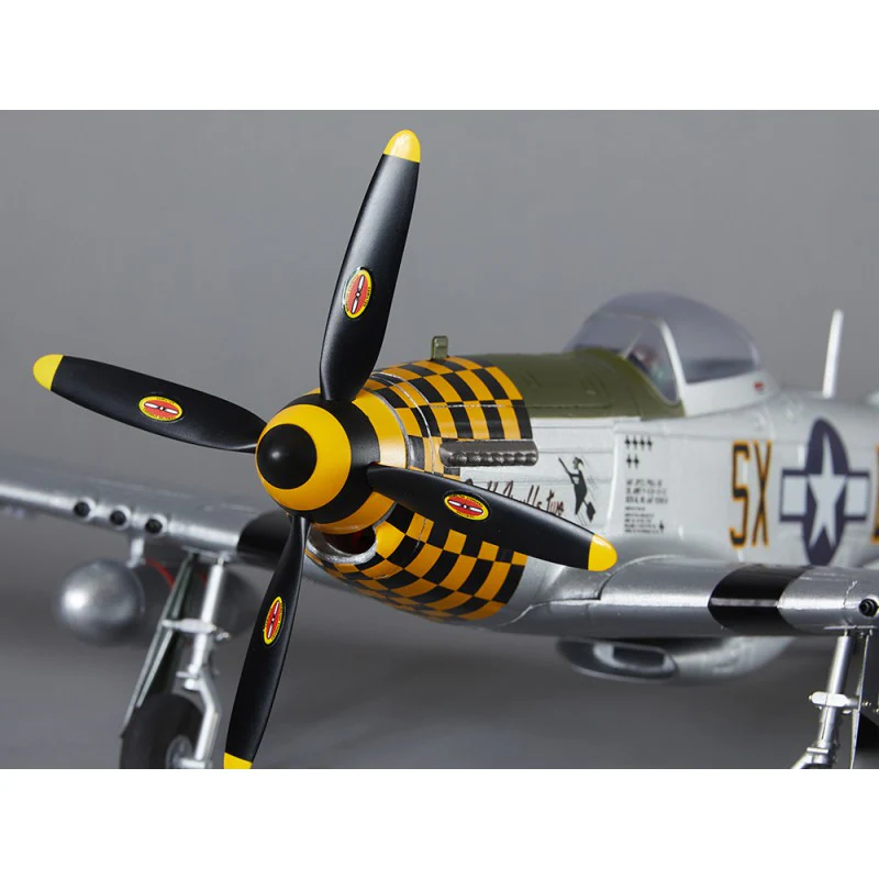 Avion RC 750mm P-51D Mustang Warbird PNP kit DB003PG - Image 4
