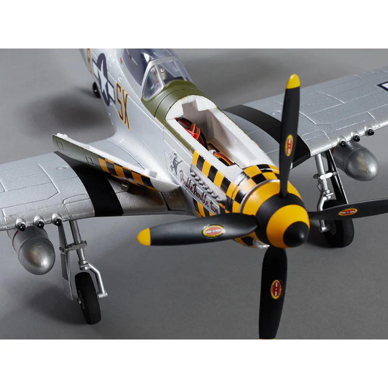 Avion RC 750mm P-51D Mustang Warbird PNP kit DB003PG - Image 9