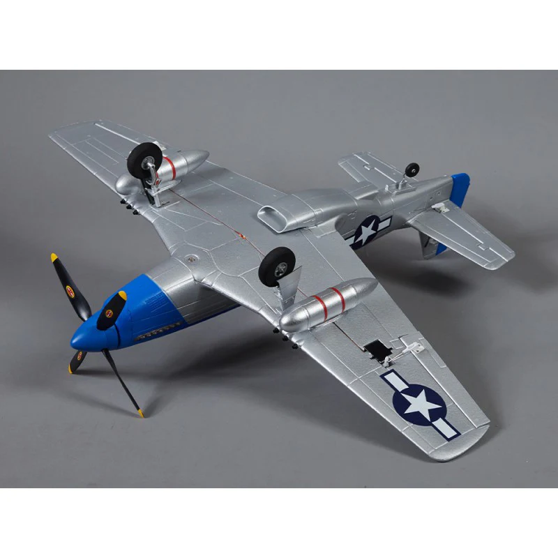 Avion RC 750mm P-51D Mustang Warbird PNP kit DB004PB - Image 9