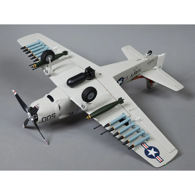 Avion RC 800mm A1 Skyraider Warbird PNP kit DB006PG - Image 10
