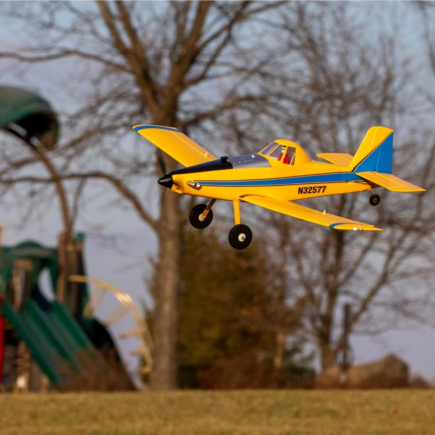 Avion RC E-Flite UMX Air Tractor BNF Basic AS3X et SAFE EFLU16450 - Image 8