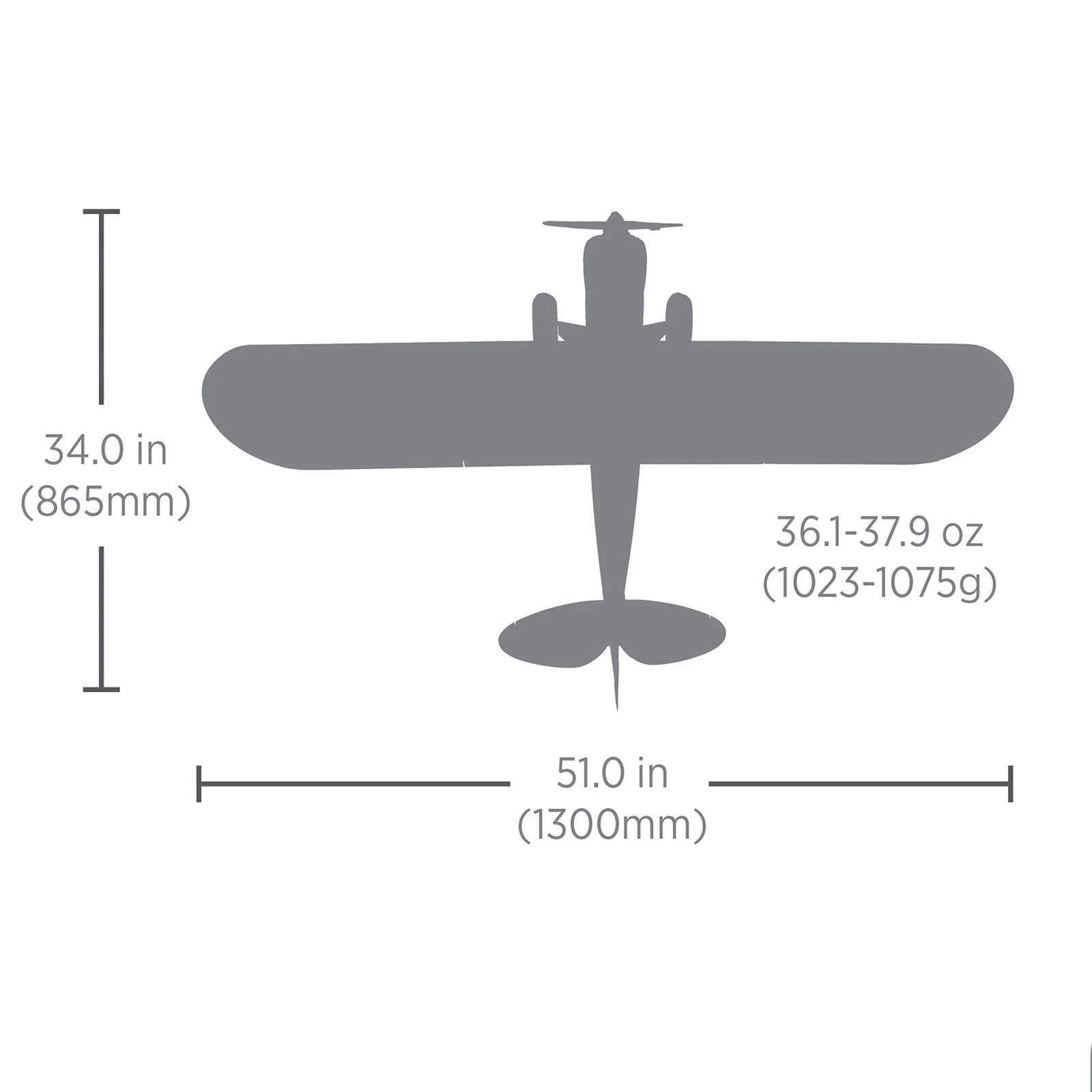 Avion Télécommandé Carbon Cub S 2 1.3m RTF Basic Edition Cleetus McFarland - HBZ32001SE - Image 14