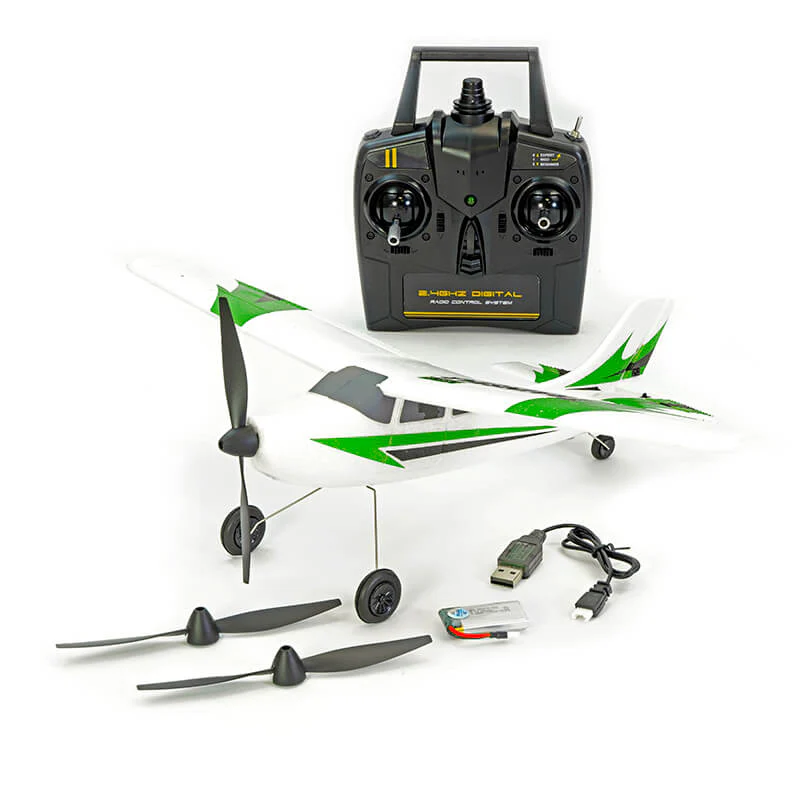 Avion télécommandé V761-1V2G Volantex Mini Trainstar - 400mm Brushed GYRO RTF