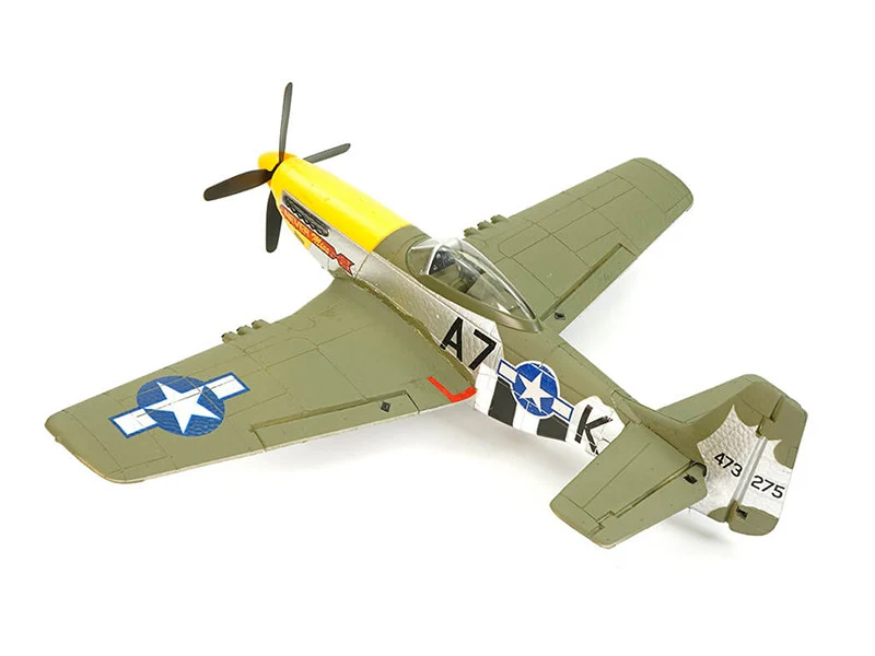 Avion télécommandé Volantex P-51D Mustang vert 4CH 500mm brushless avec gyro RTF - V768-2 - Image 2