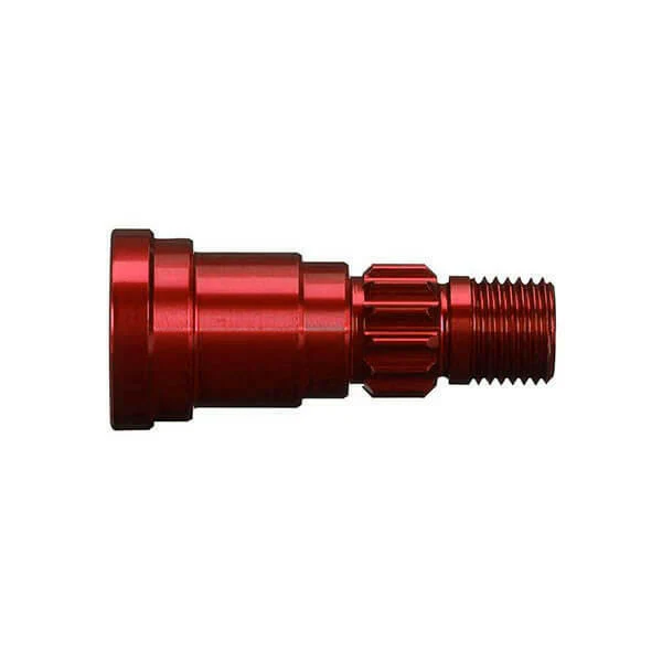 Axe de roue aluminium anodisé rouge - Traxxas 7768R