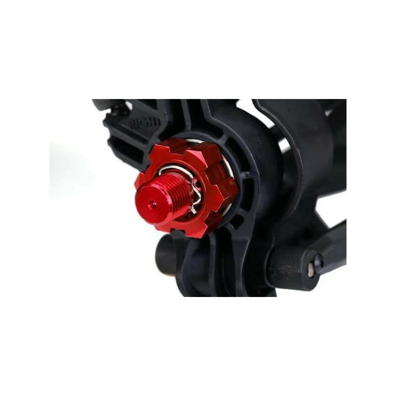Axe de roue aluminium anodisé rouge - Traxxas 7768R - Image 2