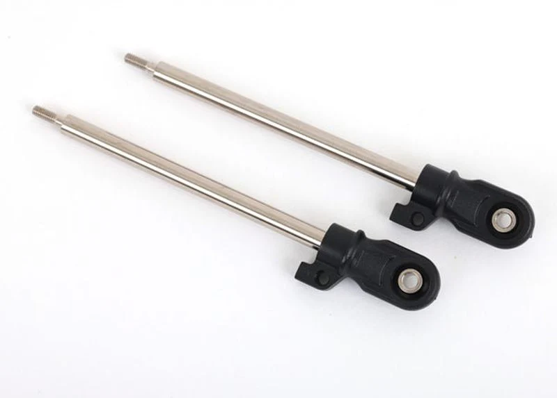 Axes d'amortisseurs gt-maxx chromes 80mm (x2) Traxxas 9662