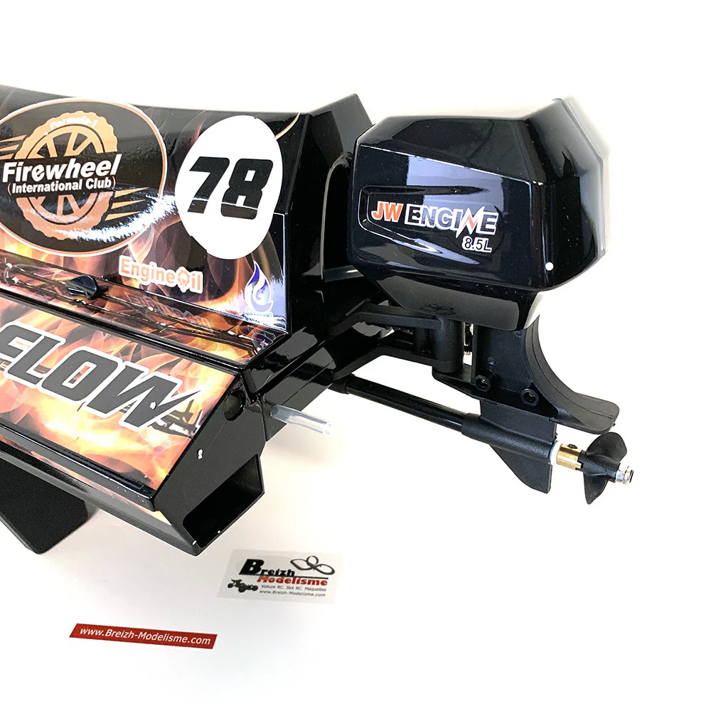 Bateau RC Joysway Mad Flow V3 F1 BL Brushless RTR 55km/h - 8653V3 - Image 3