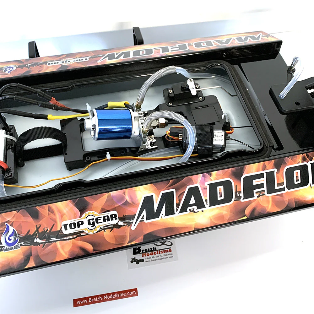 Bateau RC Joysway Mad Flow V3 F1 BL Brushless RTR 55km/h - 8653V3ARTR - Image 5