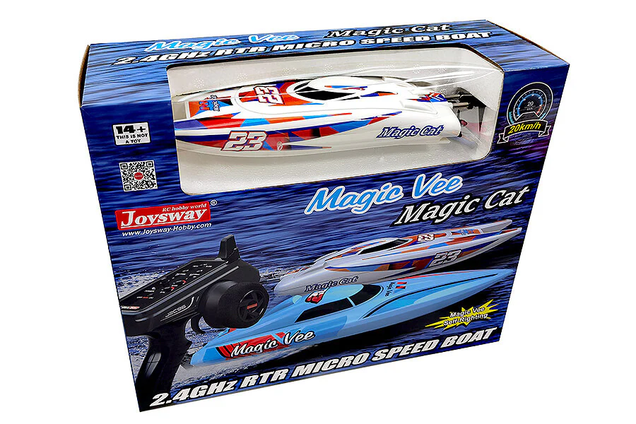 Bateau RC Joysway Micro Magic Cat RTR V6 - 8108V6 - Image 8