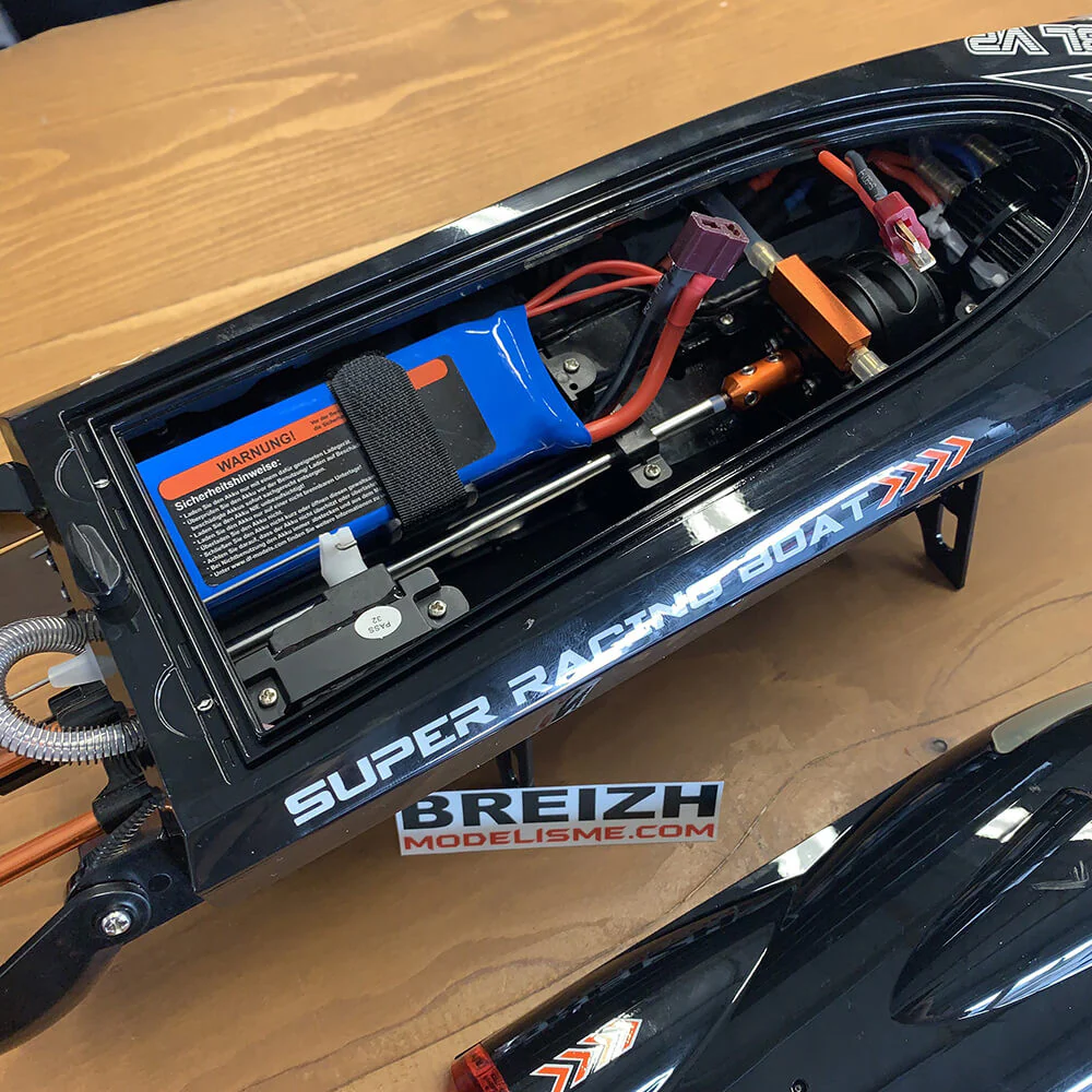 Bateau télécommandé électrique Brushless 55+km/h AVANTI BL V2 - Image 3