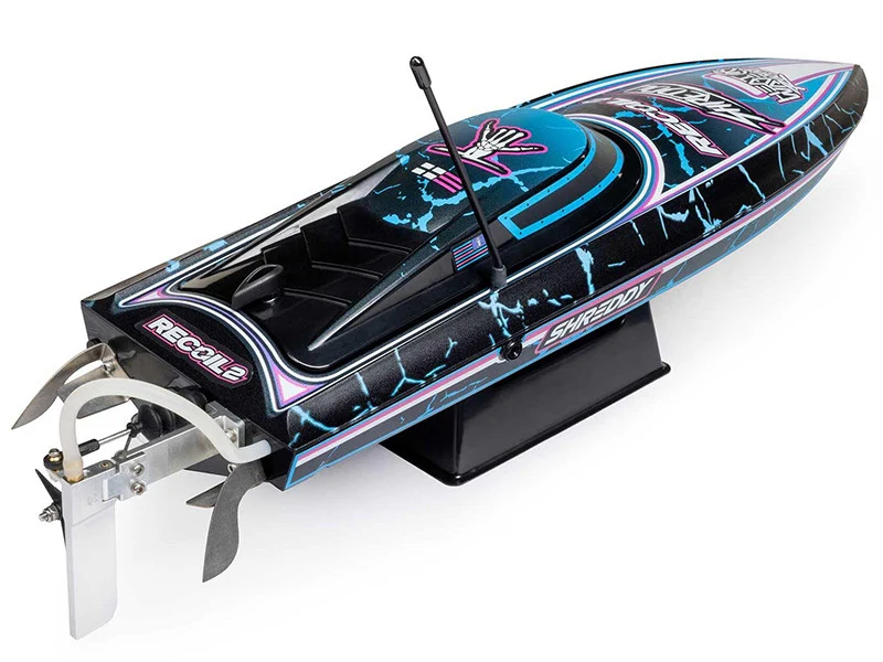 Bateau Télécommandé ProBoat Recoil 2 18 brushless RTR noir" PRB08053T1 - Image 5