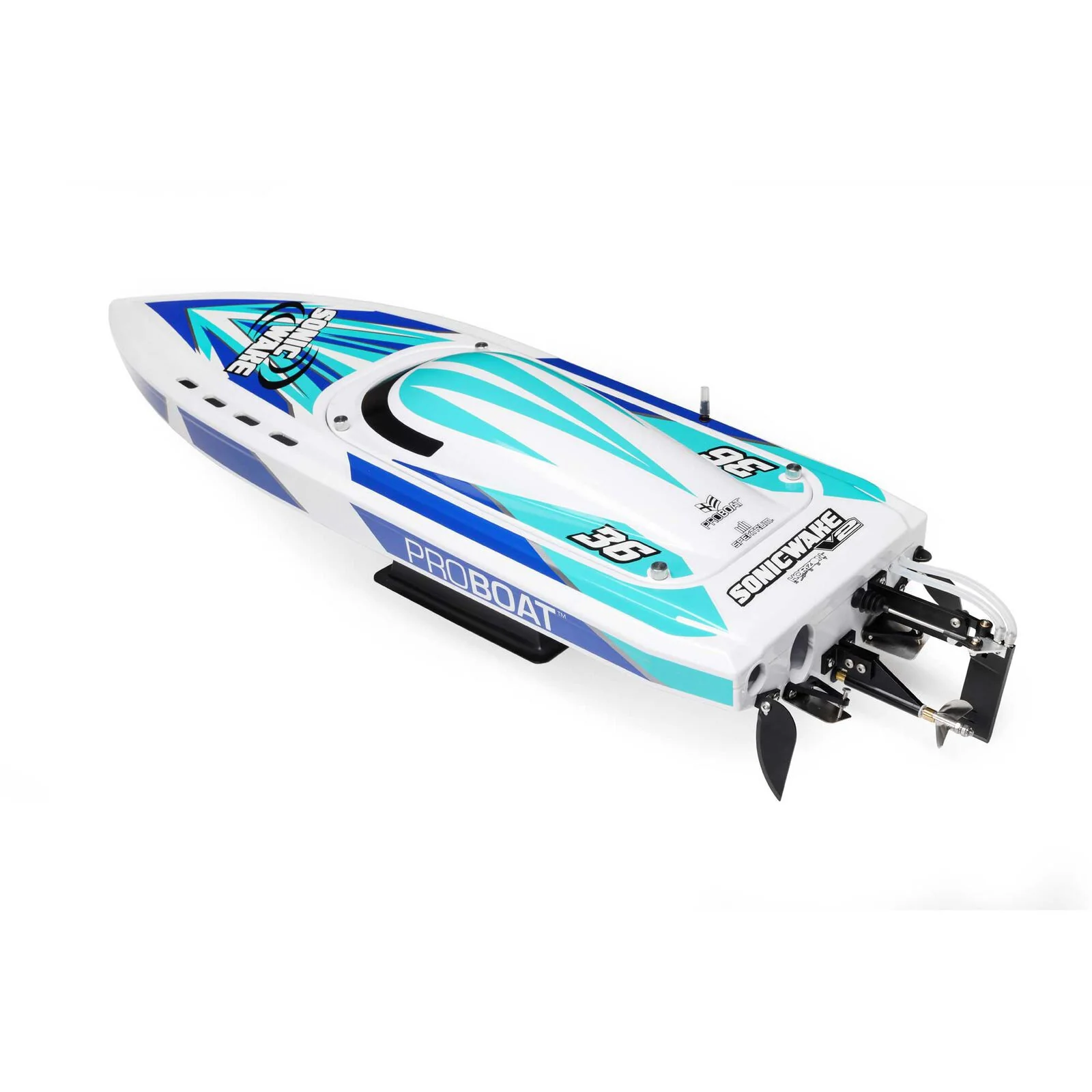 Bateau Télécommandé Sonicwake V2 36" Brushless RTR ProBoat PRB08032V2T2" - Image 9