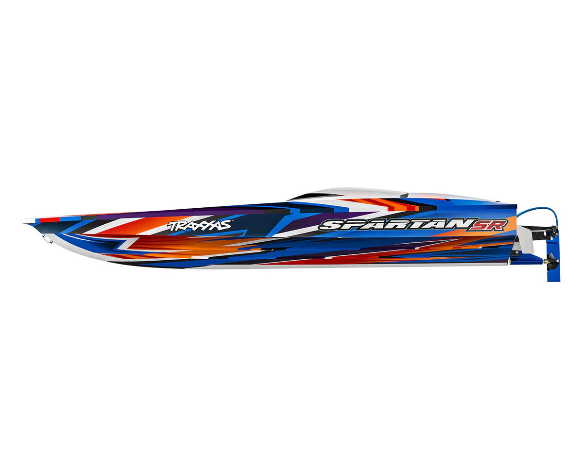 Bateau Traxxas Spartan SR VXL 6S TQi ID TSM RTR 103076-4 orange - Image 2
