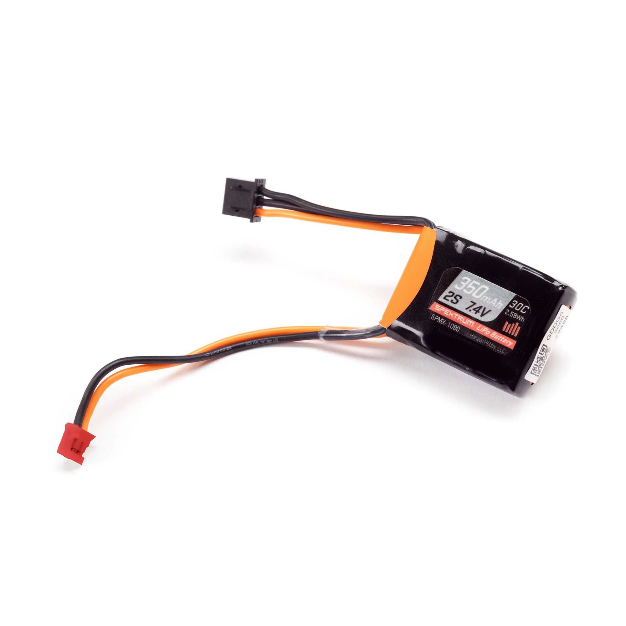 Batterie LiPo 7,4 V 350 mAh 2S 30C PH2.0 - SPMX-1090
