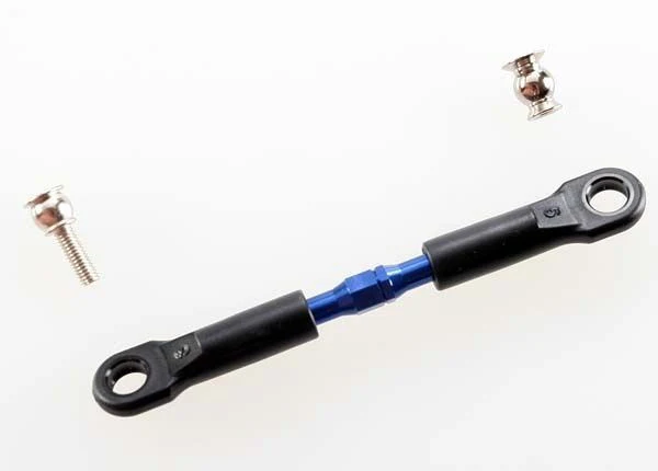 Biellettes complet 69mm Aluminium Bleu - Traxxas 3737A