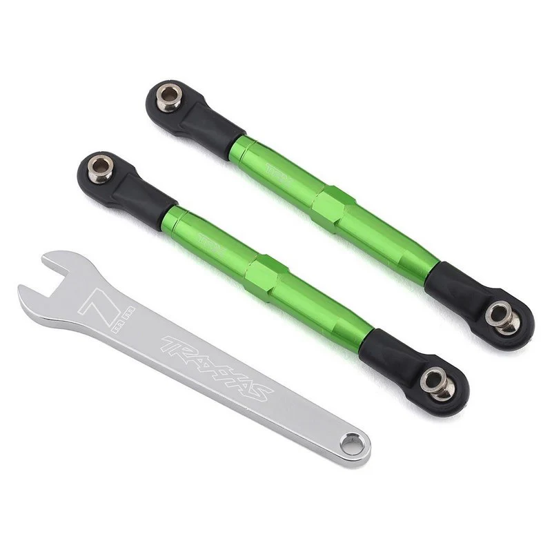 Biellettes de carrossage Avant 83mm anodisées verte - Traxxas 3643G