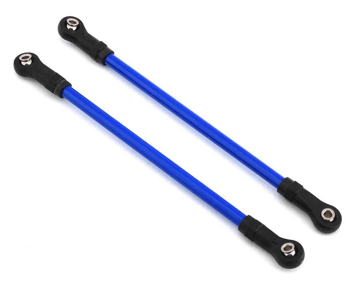 Biellettes de suspension arrière supérieur acier bleue TRX-4 (x2) - Traxxas 8142X