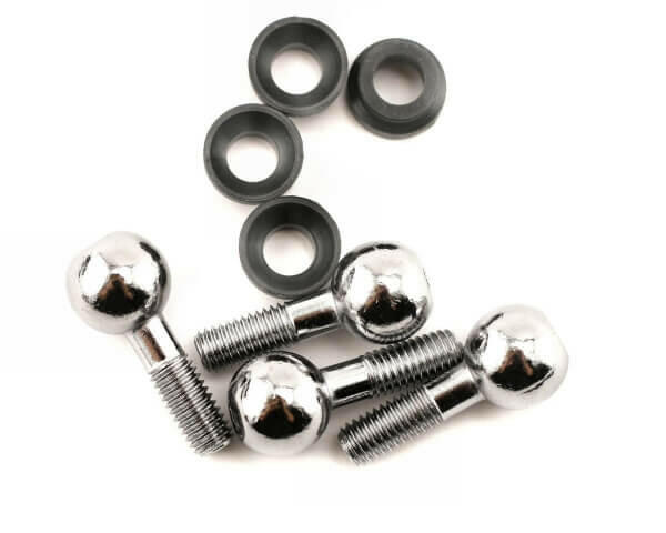 Billes de rotules (4) + bagues plastiques (4) - Traxxas 4933