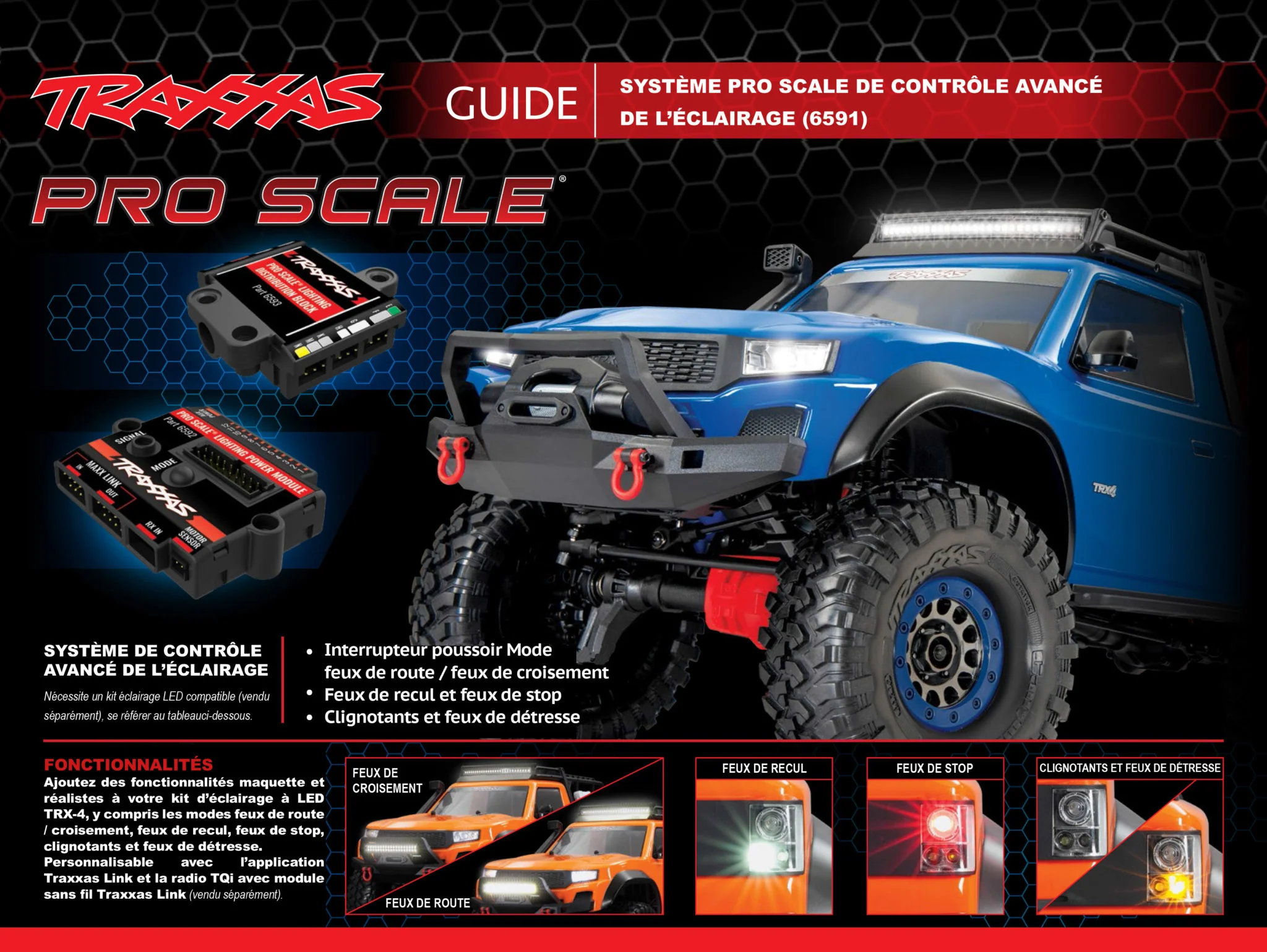 Bloc de distribution Pro Scale Traxxas 6593 - Image 3