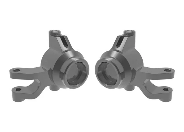 Blocs de direction Alu Gris (Paire) Mini Maxx - Traxxas 10734-GRAY