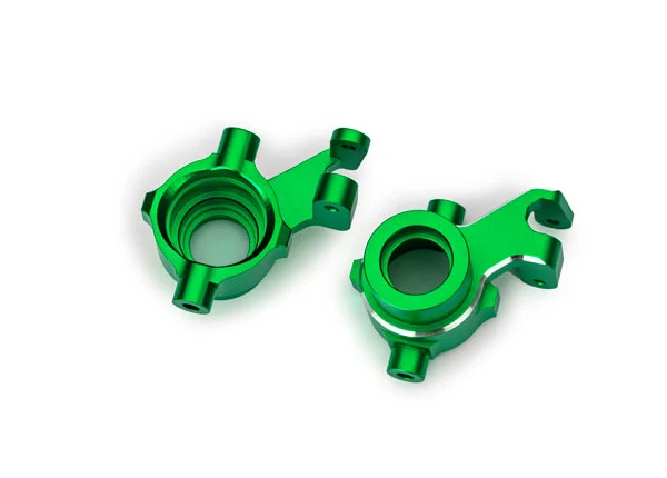 Blocs de direction en aluminium vert (paire) Maxx, Maxx Slash - Traxxas 10237-GRN 8937