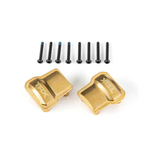 Boitiers de différentiel en laiton (8gr chacun) (x2) TRX-4M 9787