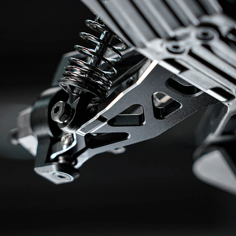 Bras de suspension inférieurs avant en aluminium INJORA pour Arrma Mojave Grom 1/16 - Image 3