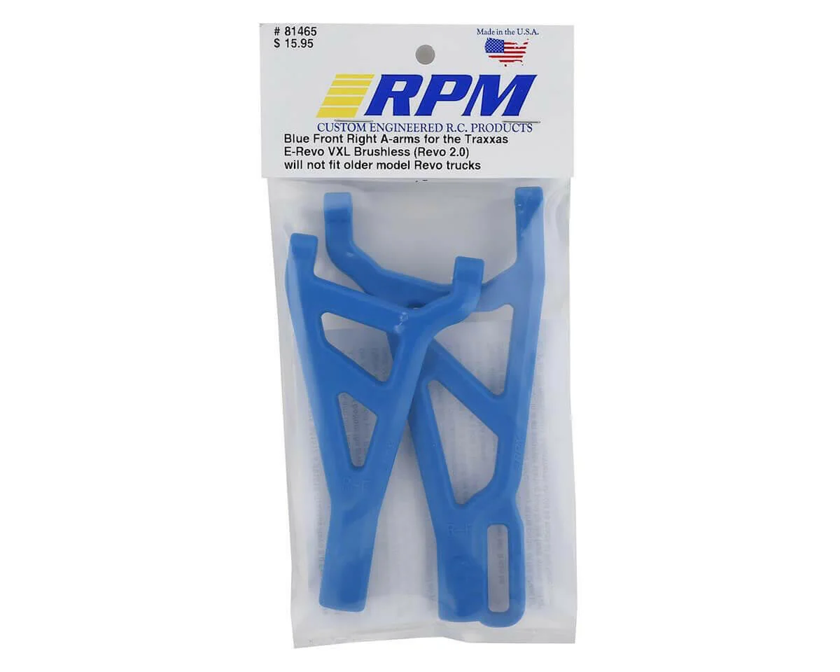 Bras de suspension renforcés Avant Droit Traxxas E Revo 2.0 - RPM 81465 / TRX8631