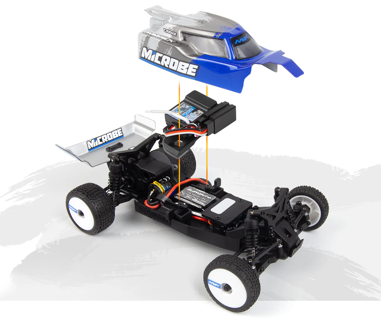 Buggy 1/24 Maverick Microbe – Voiture RC Tout-Terrain MV150800 - Image 13