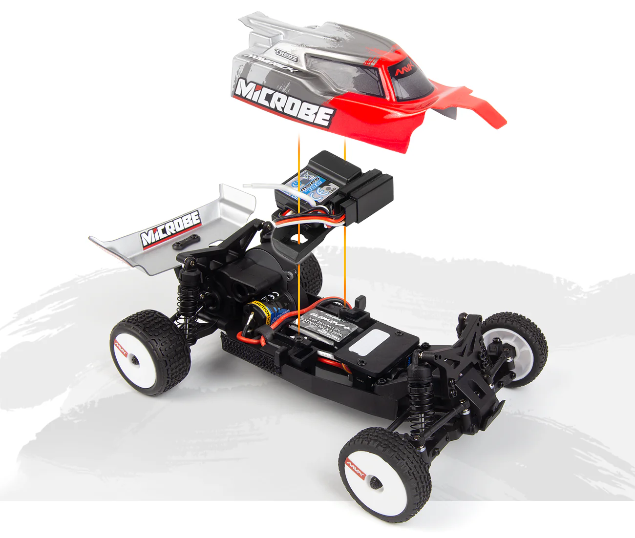 Buggy 1/24 Maverick Microbe – Voiture RC Tout-Terrain MV150801 - Image 12
