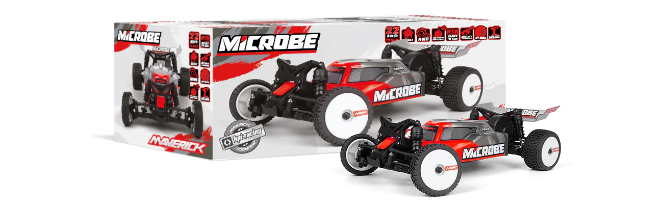 Buggy 1/24 Maverick Microbe – Voiture RC Tout-Terrain MV150801 - Image 14