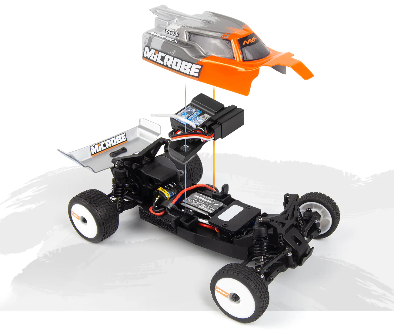 Buggy 1/24 Maverick Microbe – Voiture RC Tout-Terrain MV150802 - Image 11