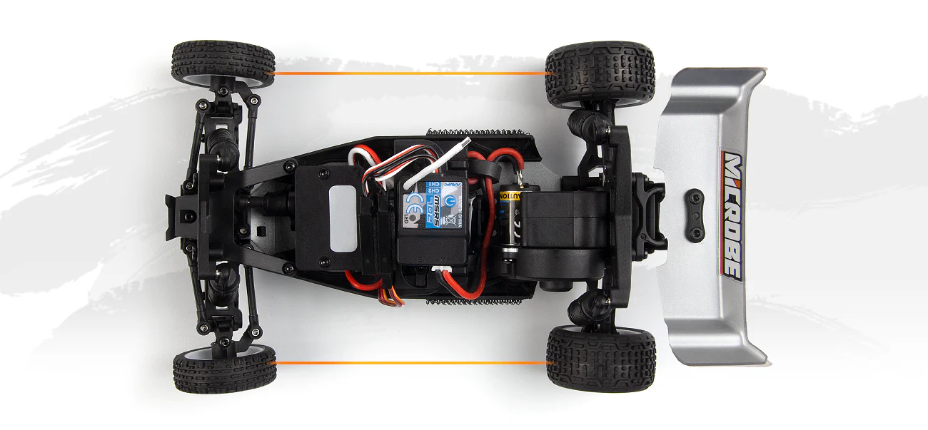 Buggy 1/24 Maverick Microbe – Voiture RC Tout-Terrain MV150802 - Image 6