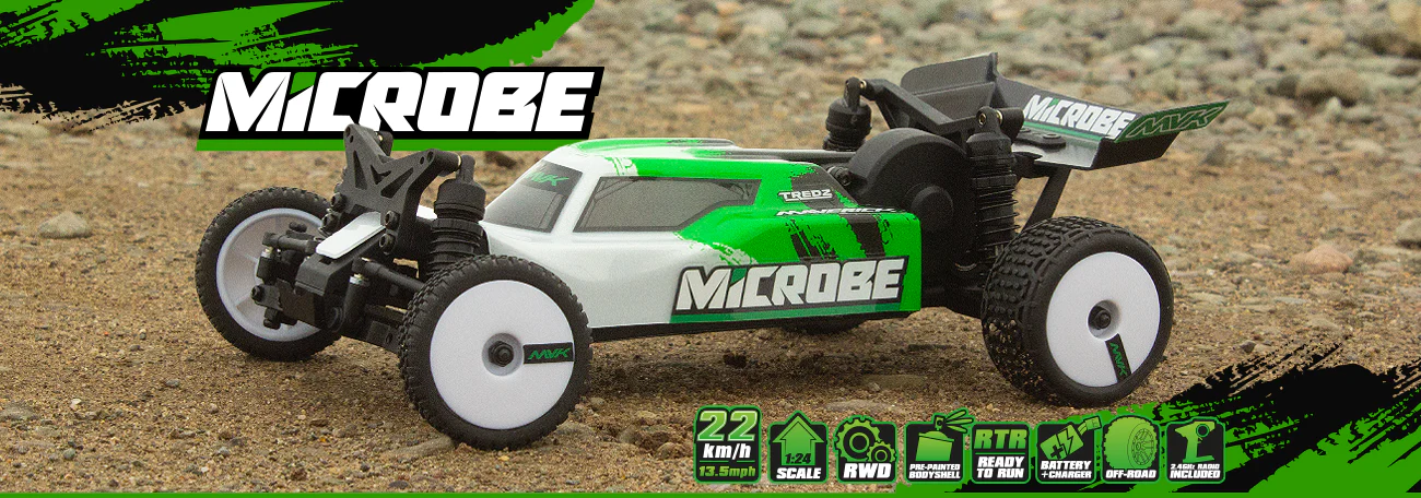 Buggy 1/24 Maverick Microbe – Voiture RC Tout-Terrain MV150803 - Image 7