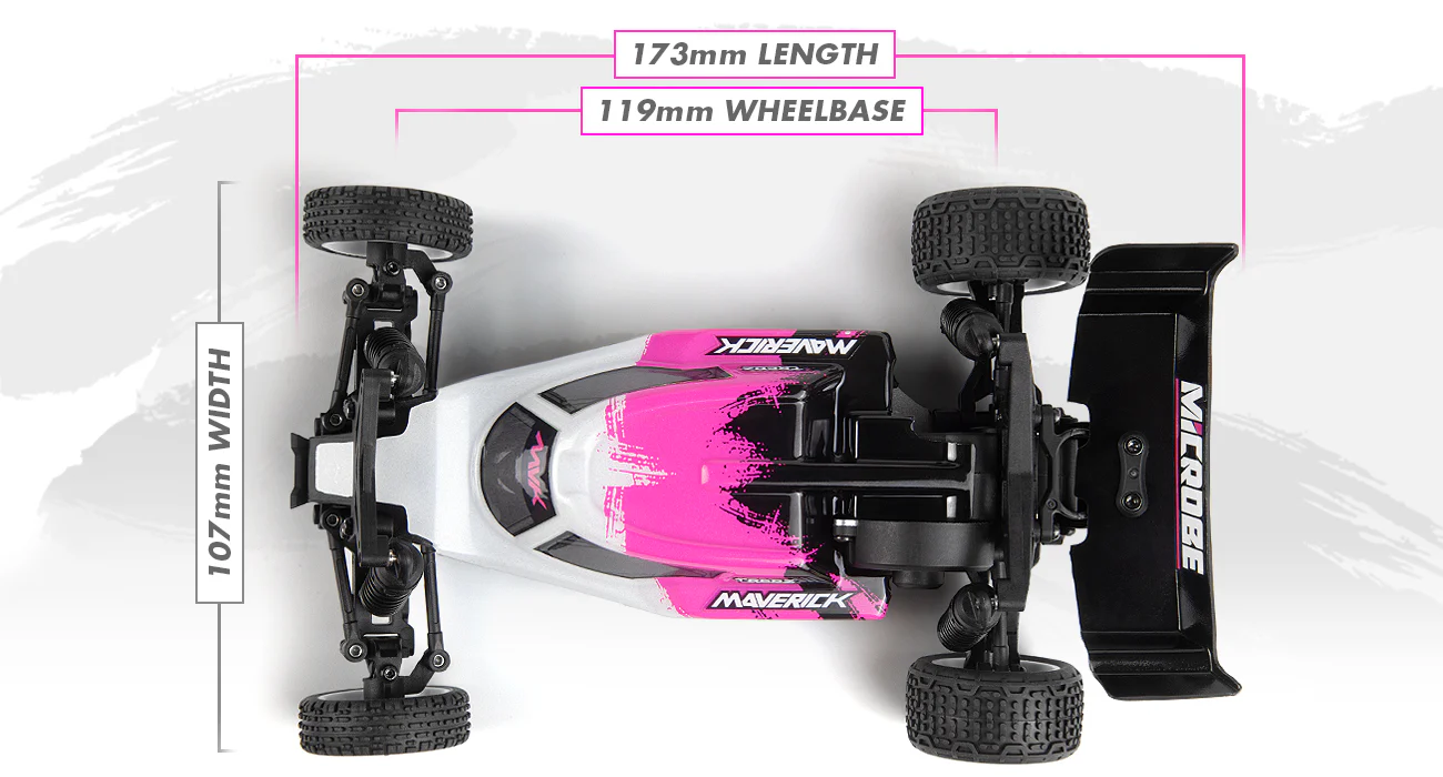 Buggy 1/24 Maverick Microbe – Voiture RC Tout-Terrain MV150851 - Image 14