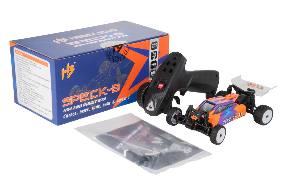 Buggy 1/24 "Speck-B" RTR 2WD (Razor Orange) - Image 2