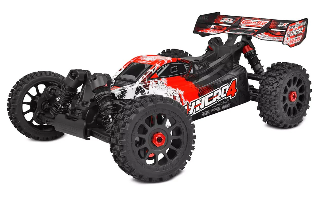 Buggy 4S Corally Syncro 4 rouge Brushless RTR 1/8 C-00287