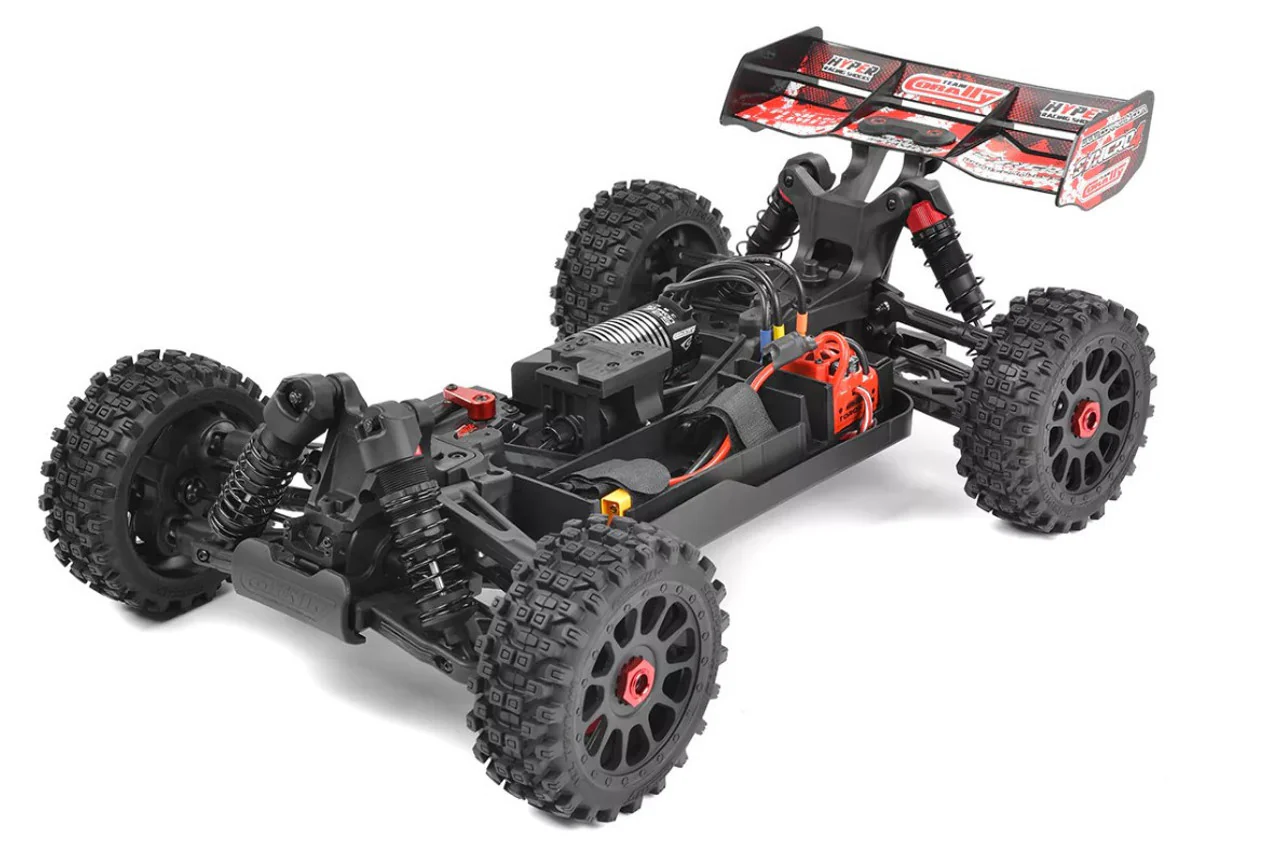 Buggy 4S Corally Syncro 4 rouge Brushless RTR 1/8 C-00287 - Image 4