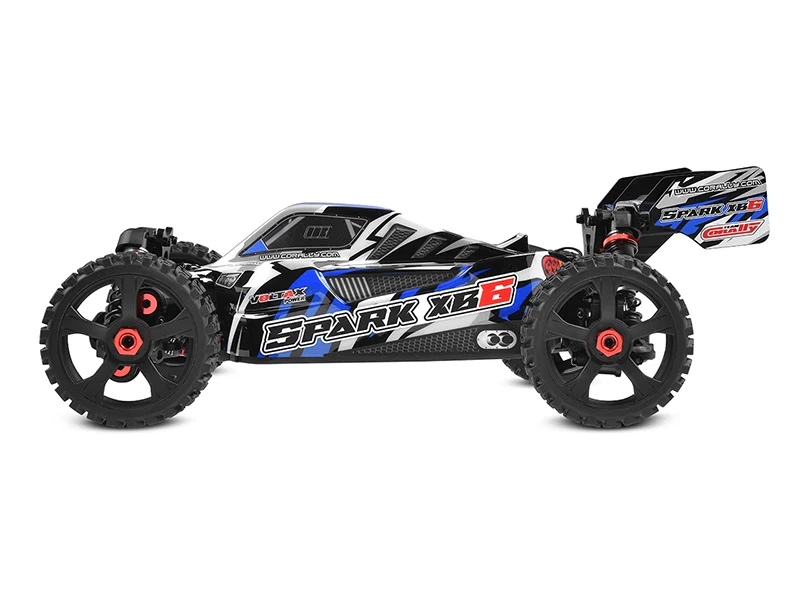 Buggy 1/8 bruushless 6S Corally Spark XB6 bleu RTR - 00285 - Image 4